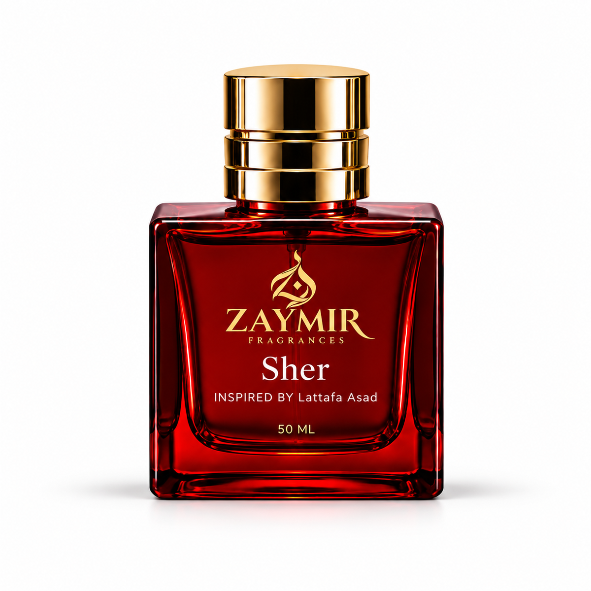Zaymir Sher Perfume 50ml - clean white background product hero