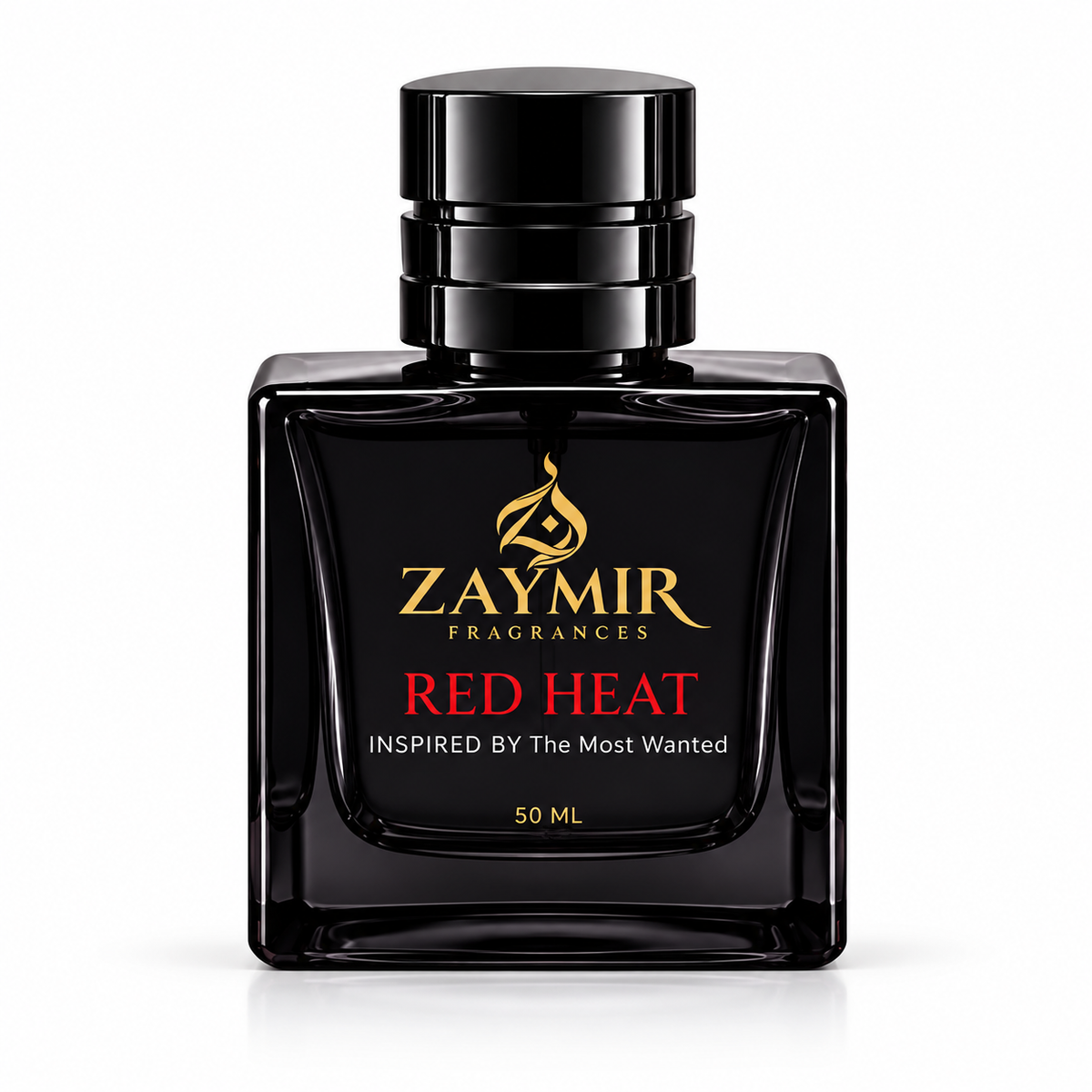Zaymir Red Heat Perfume 50ml - clean white background product hero