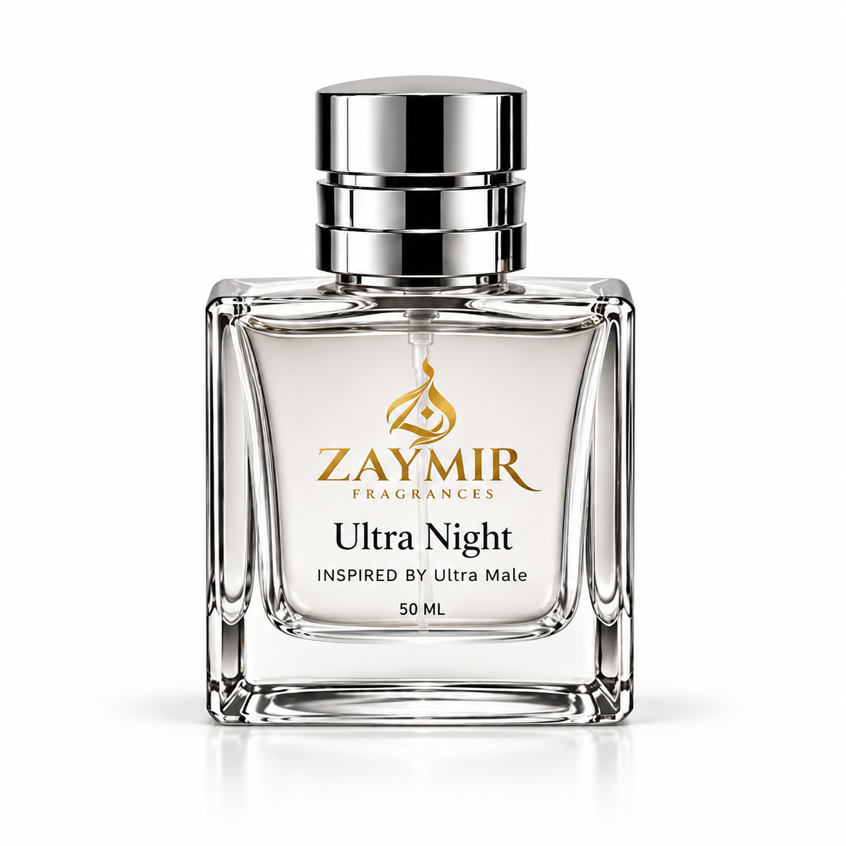 Zaymir Ultra Night Perfume 50ml - clean white background product hero