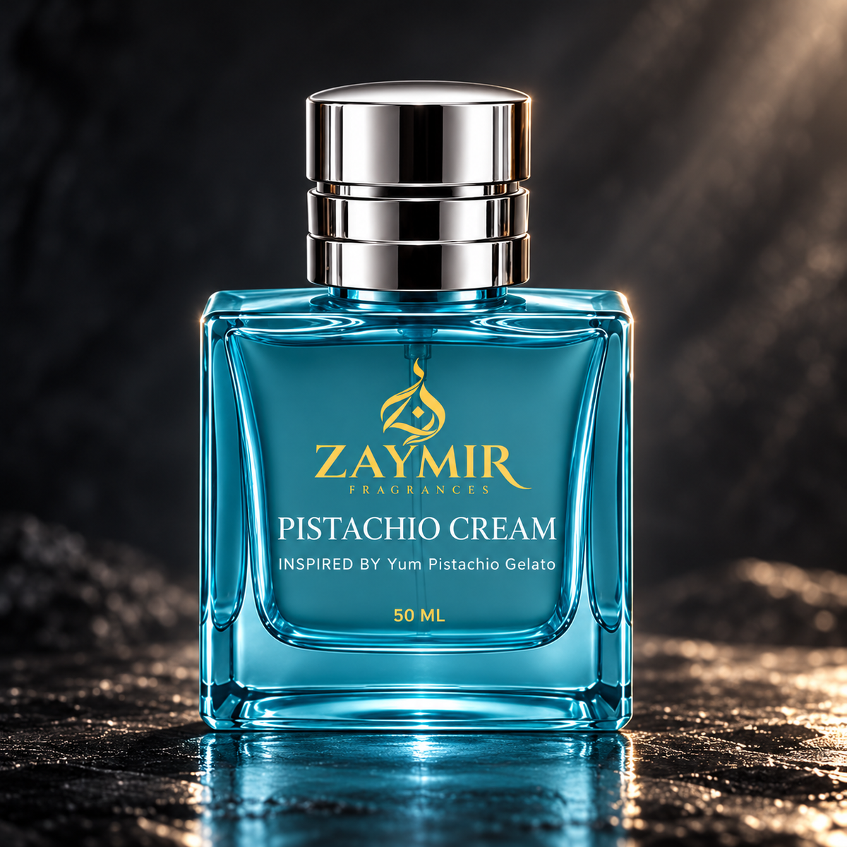 Zaymir Pistachio Cream Perfume 50ml - premium stone studio setting
