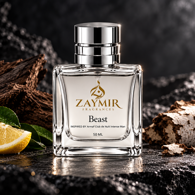 Zaymir Beast Perfume 50ml - premium stone studio setting