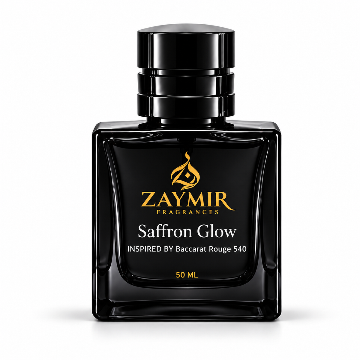 Zaymir Saffron Glow Perfume 50ml - clean white background product hero