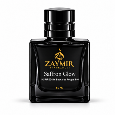 Zaymir Saffron Glow Perfume 50ml - clean white background product hero