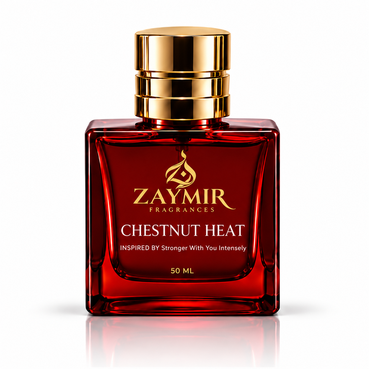 Zaymir Chestnut Heat Perfume 50ml - clean white background product hero