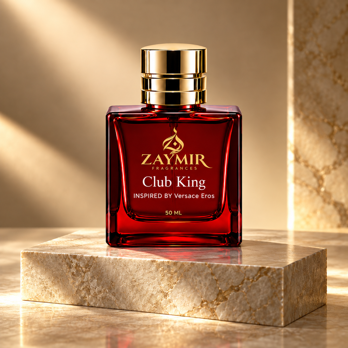 Zaymir Club King Perfume 50ml - premium stone studio setting