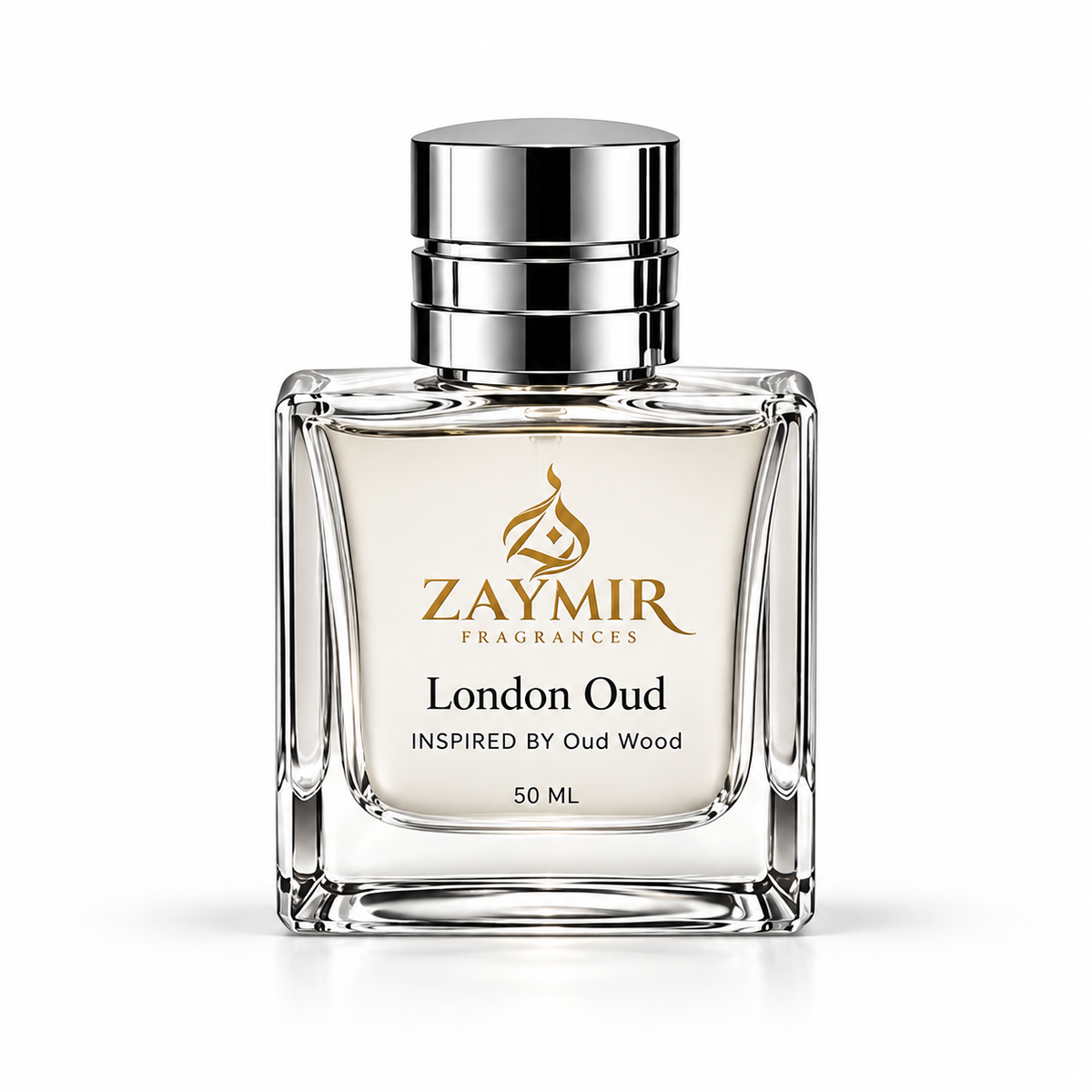 Zaymir London Oud Perfume 50ml - clean white background product hero
