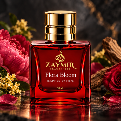 Zaymir Flora Bloom Perfume 50ml - premium stone studio setting