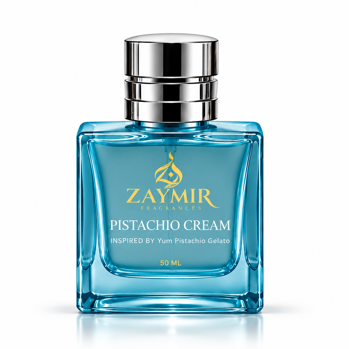 Zaymir Pistachio Cream Perfume 50ml - clean white background product hero