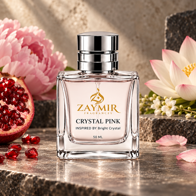 Zaymir Crystal Pink Perfume 50ml - premium stone studio setting